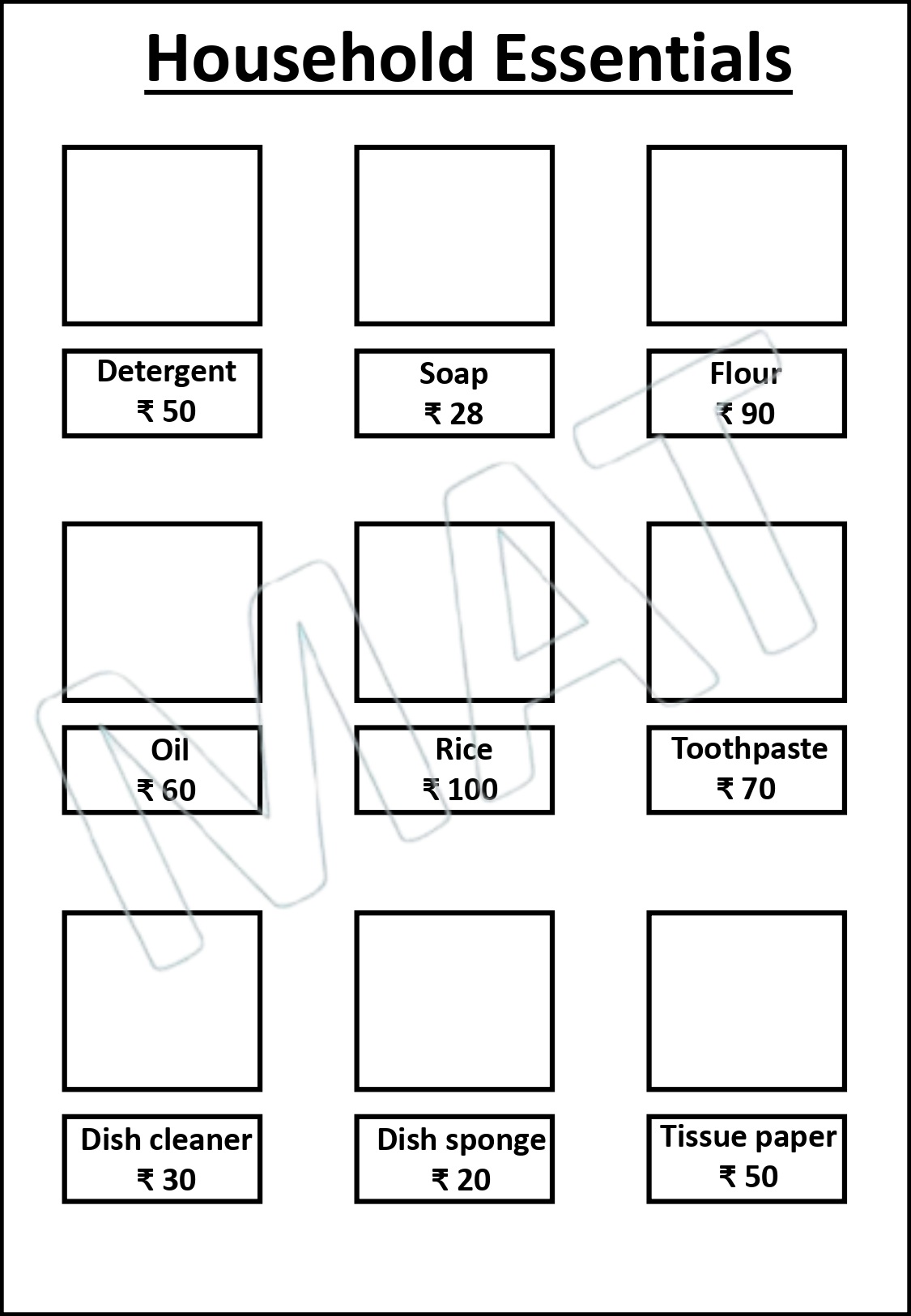 My Shopping Experience