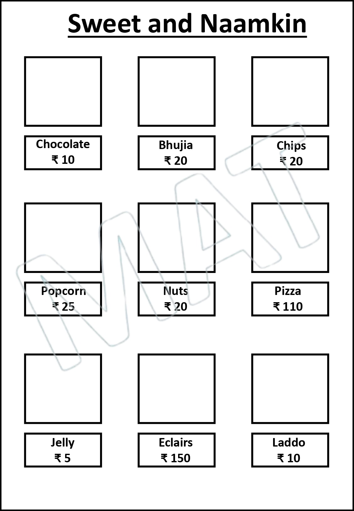 My Shopping Experience