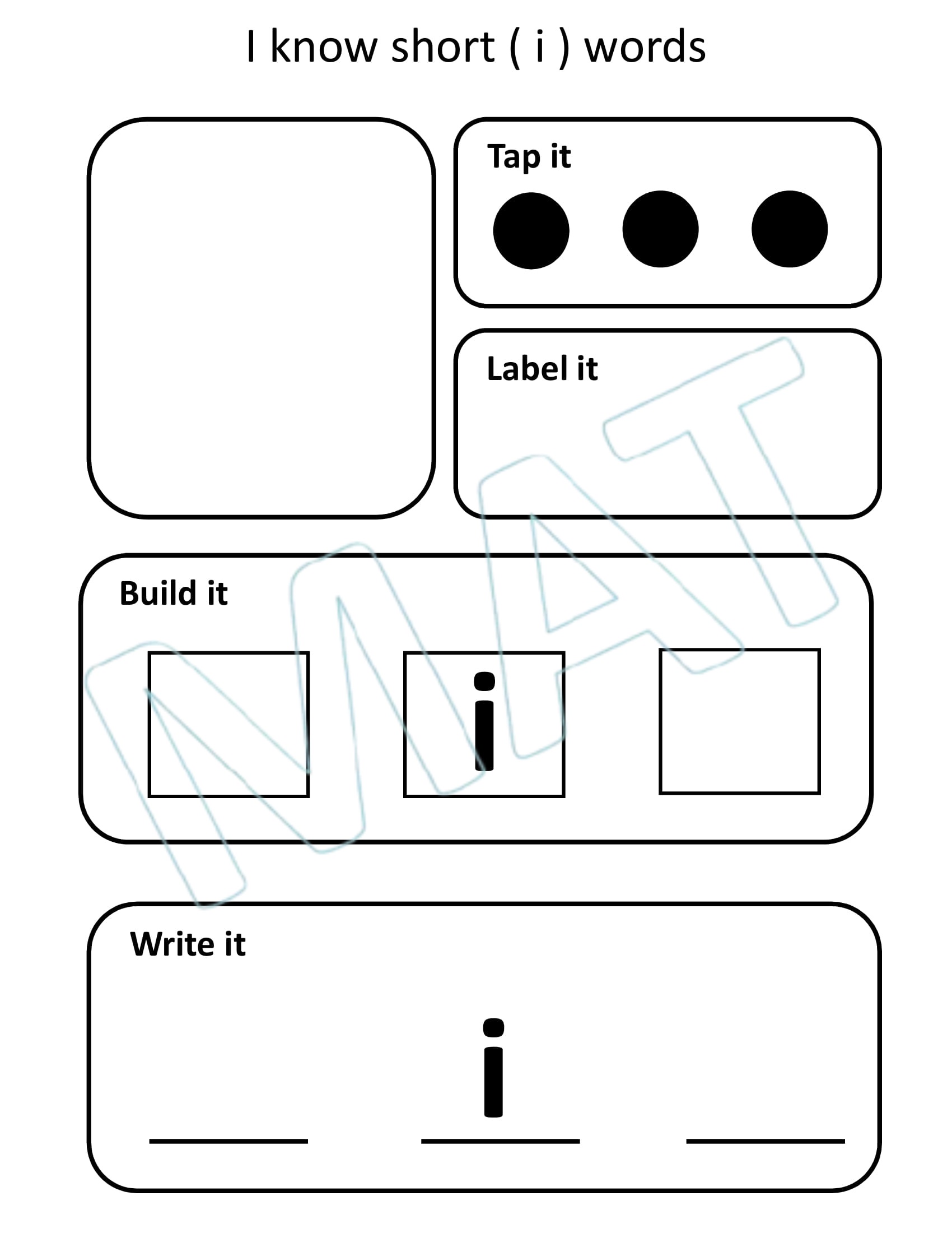 Consonant Vowel Consonant