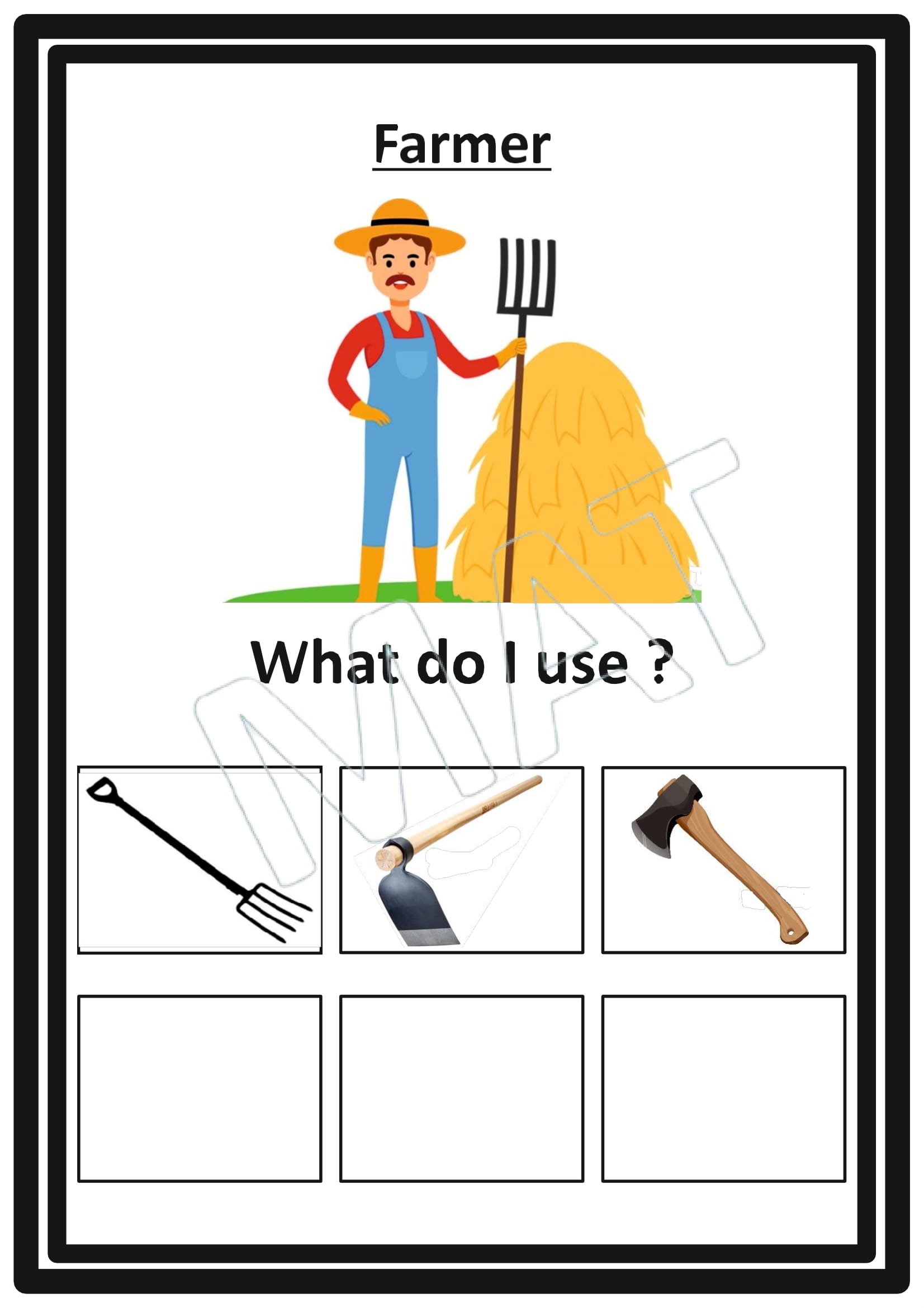 Community Helper and Their Tools Vol.1