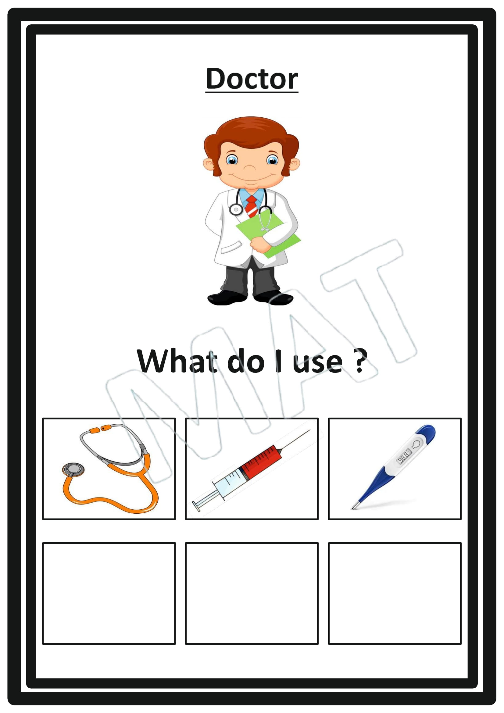 Community Helper and Their Tools Vol.1