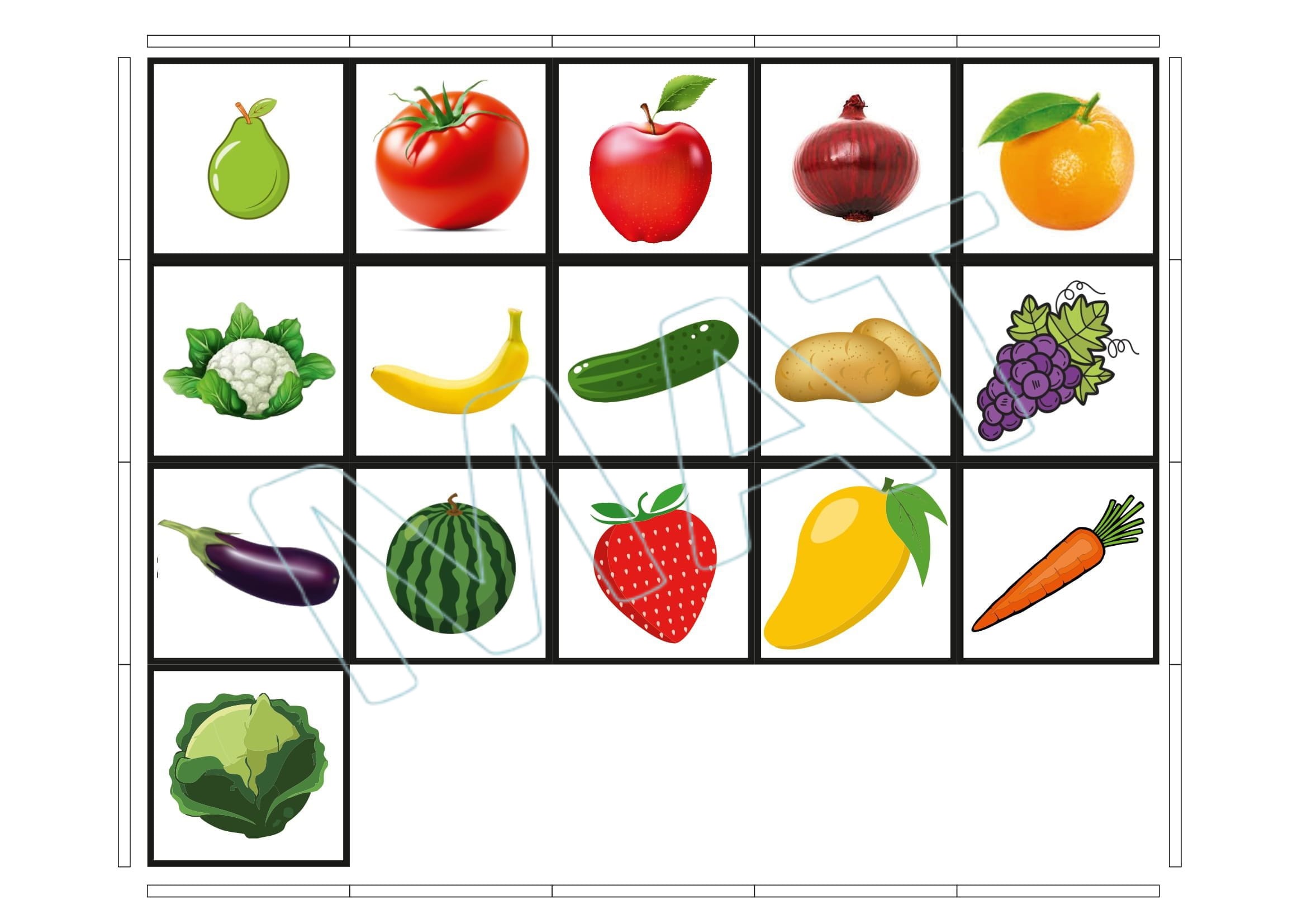 Fruits & Vegetables Basket