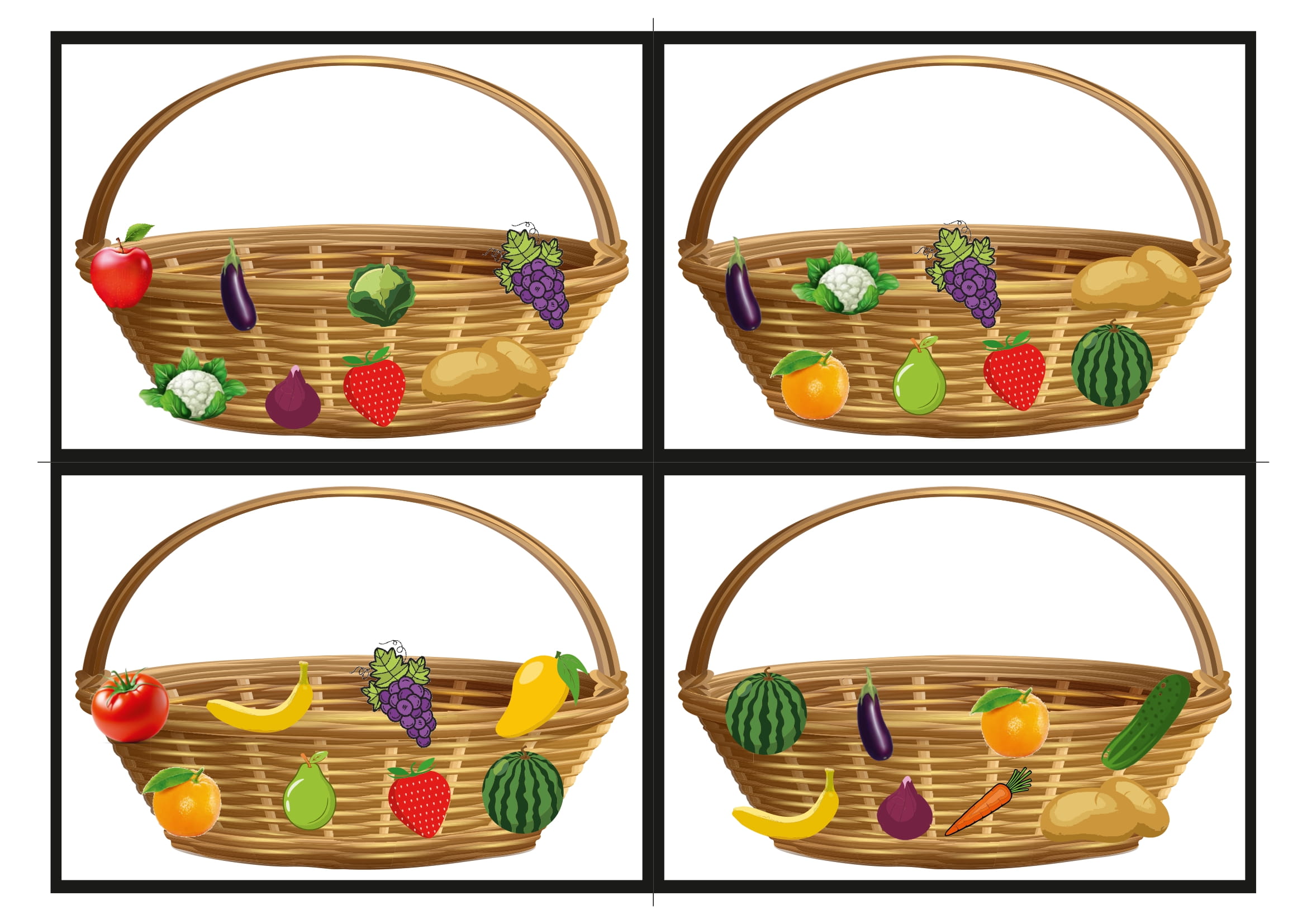 Fruits & Vegetables Basket