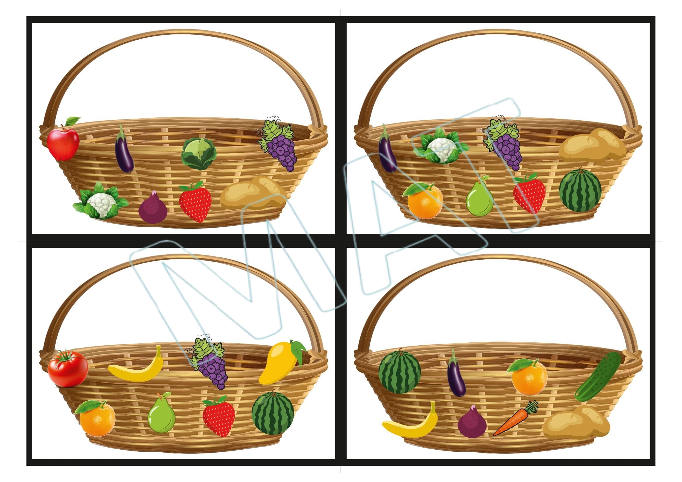 Fruits & Vegetables Basket