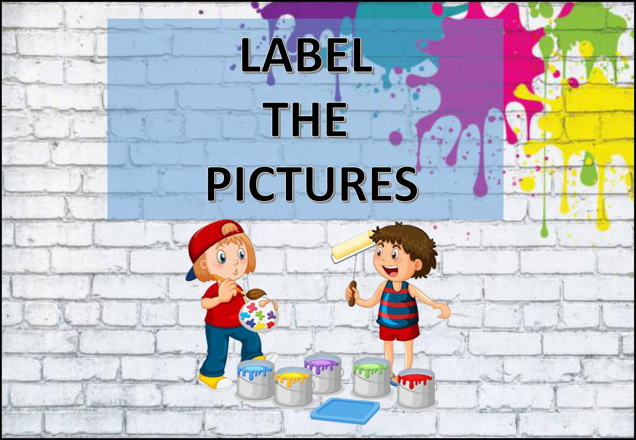 Label the Pictures