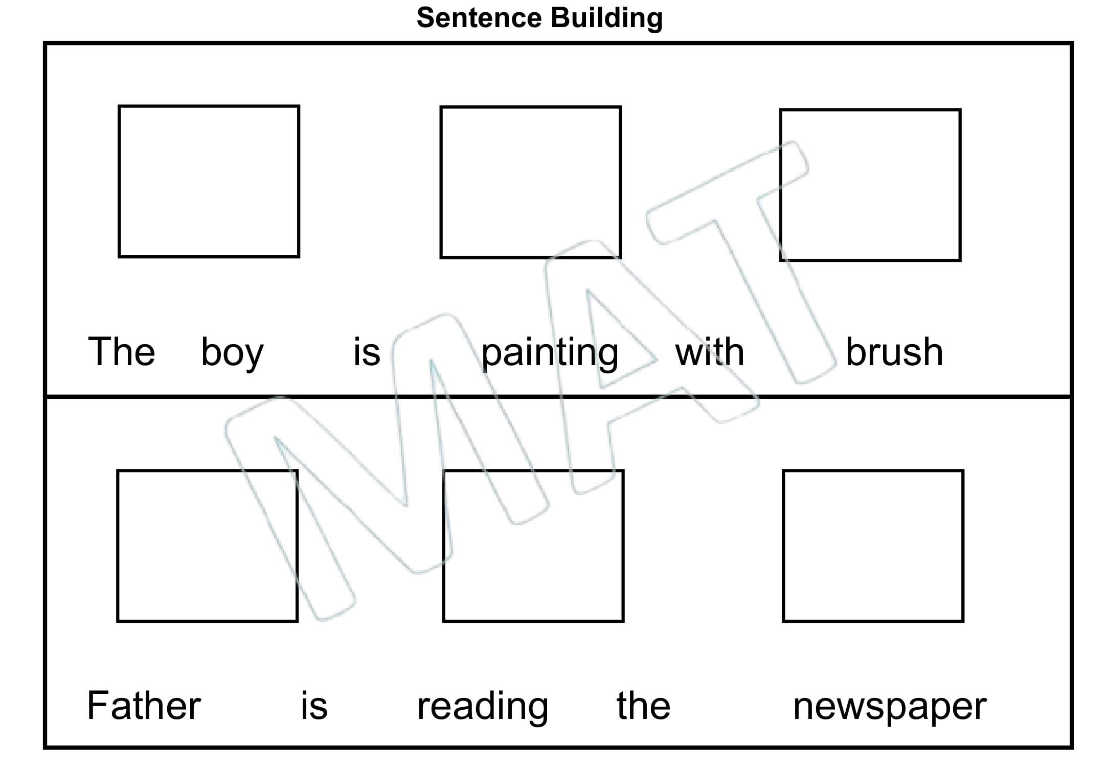 My Book of Sentences
