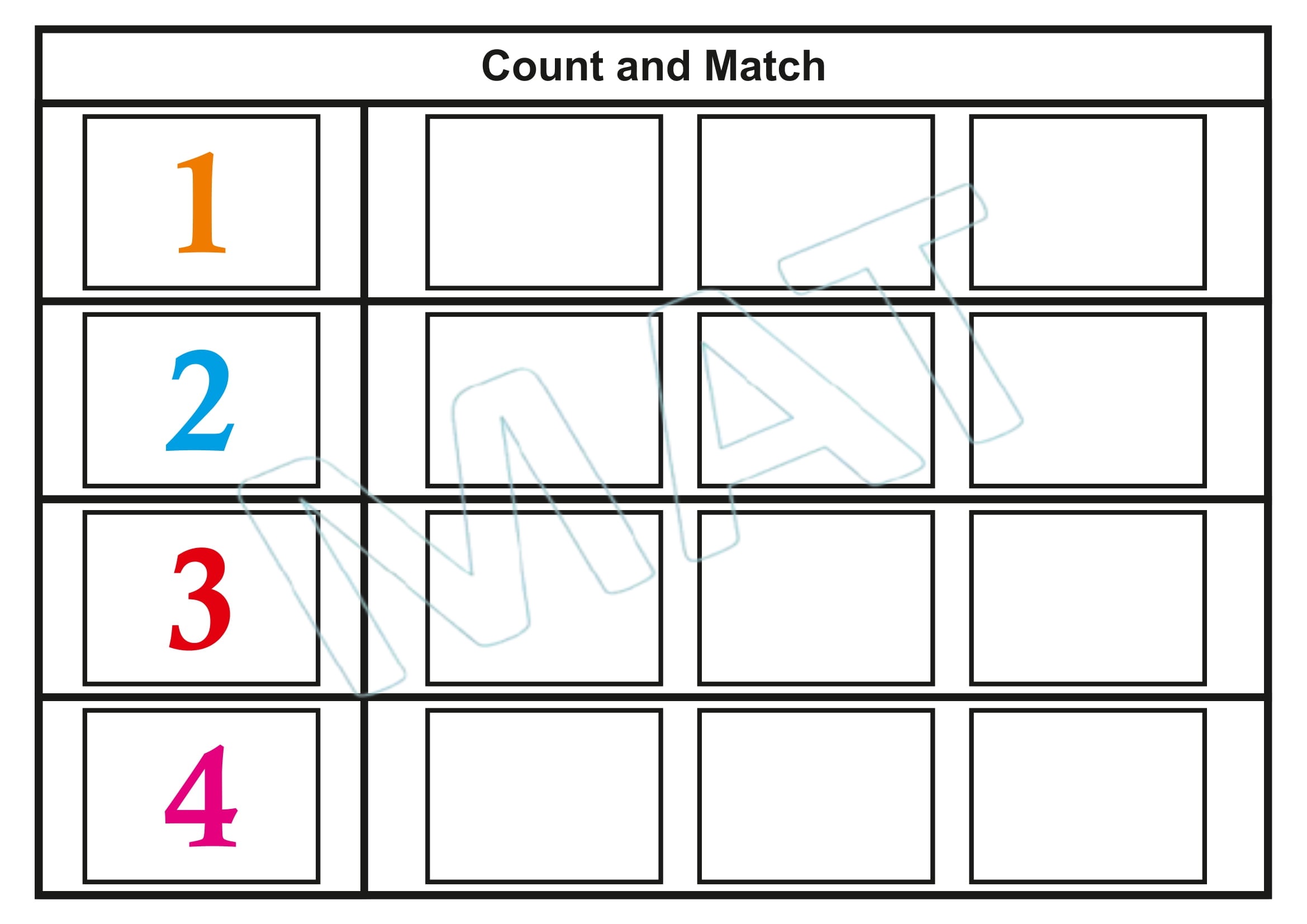 My Book of Numbers Vol. 1