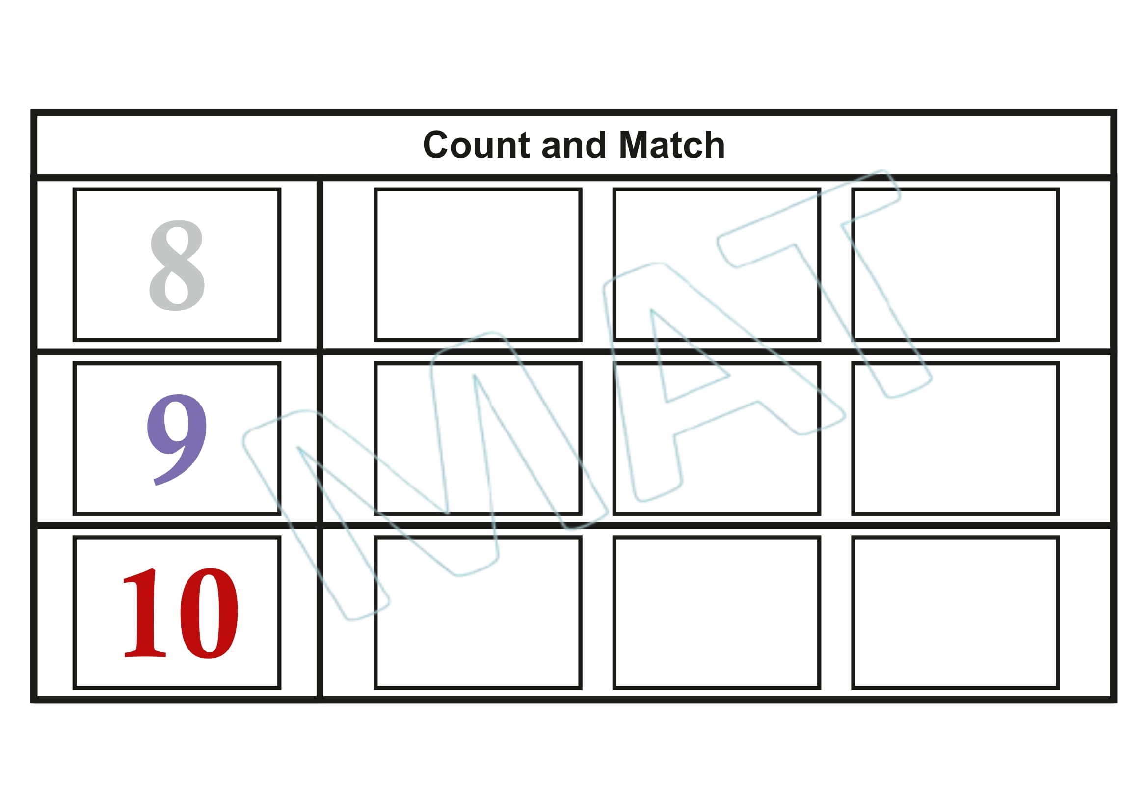 My Book of Numbers Vol. 1