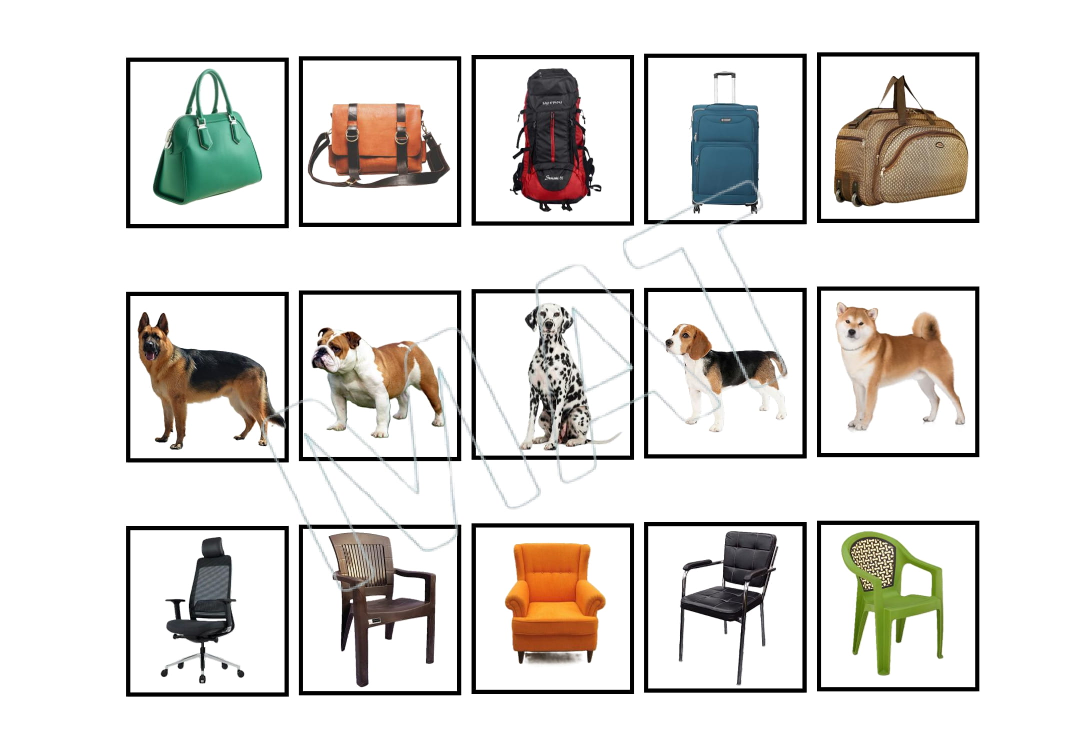 My Book of Non-Identical Matching