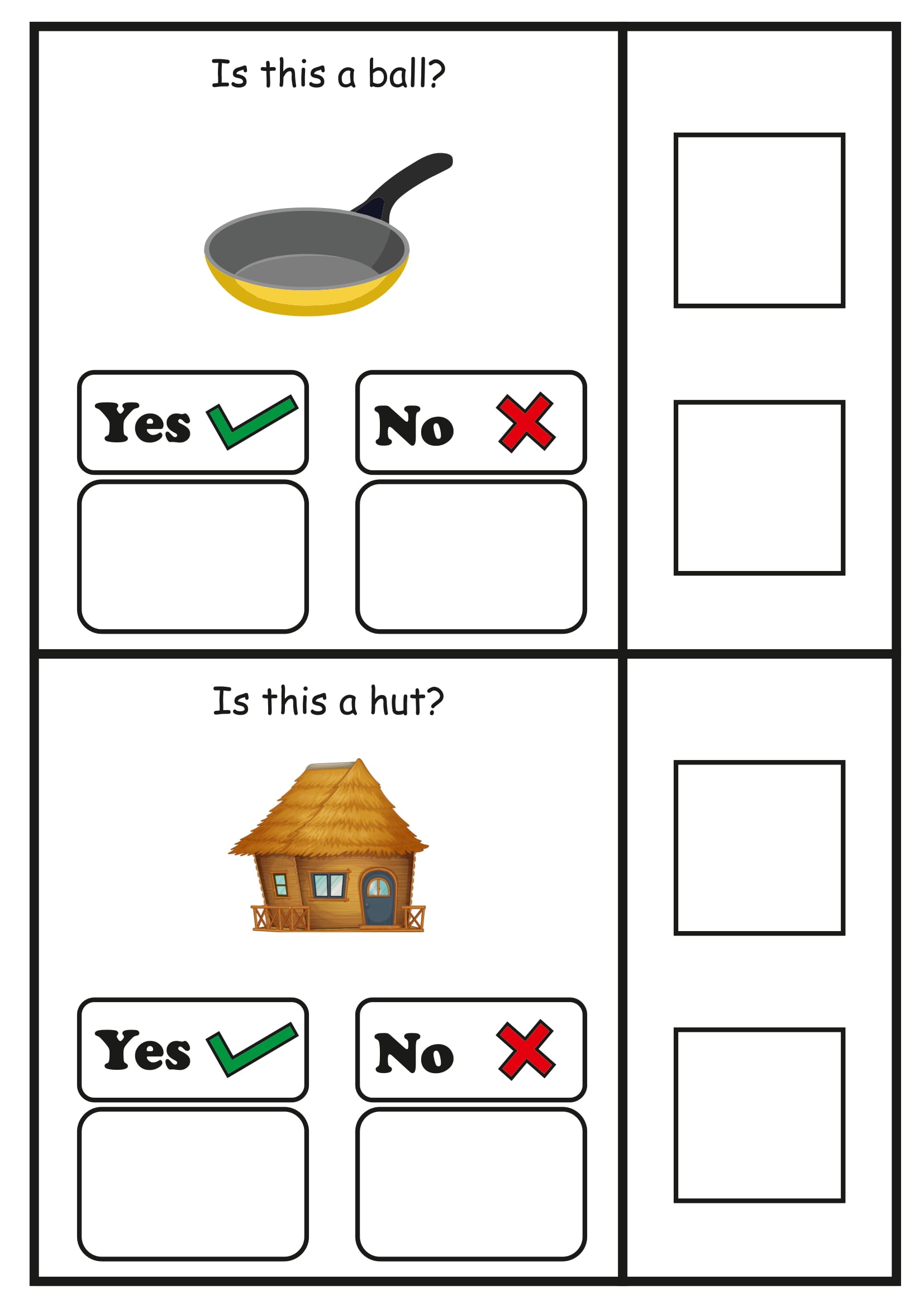 Yes & No