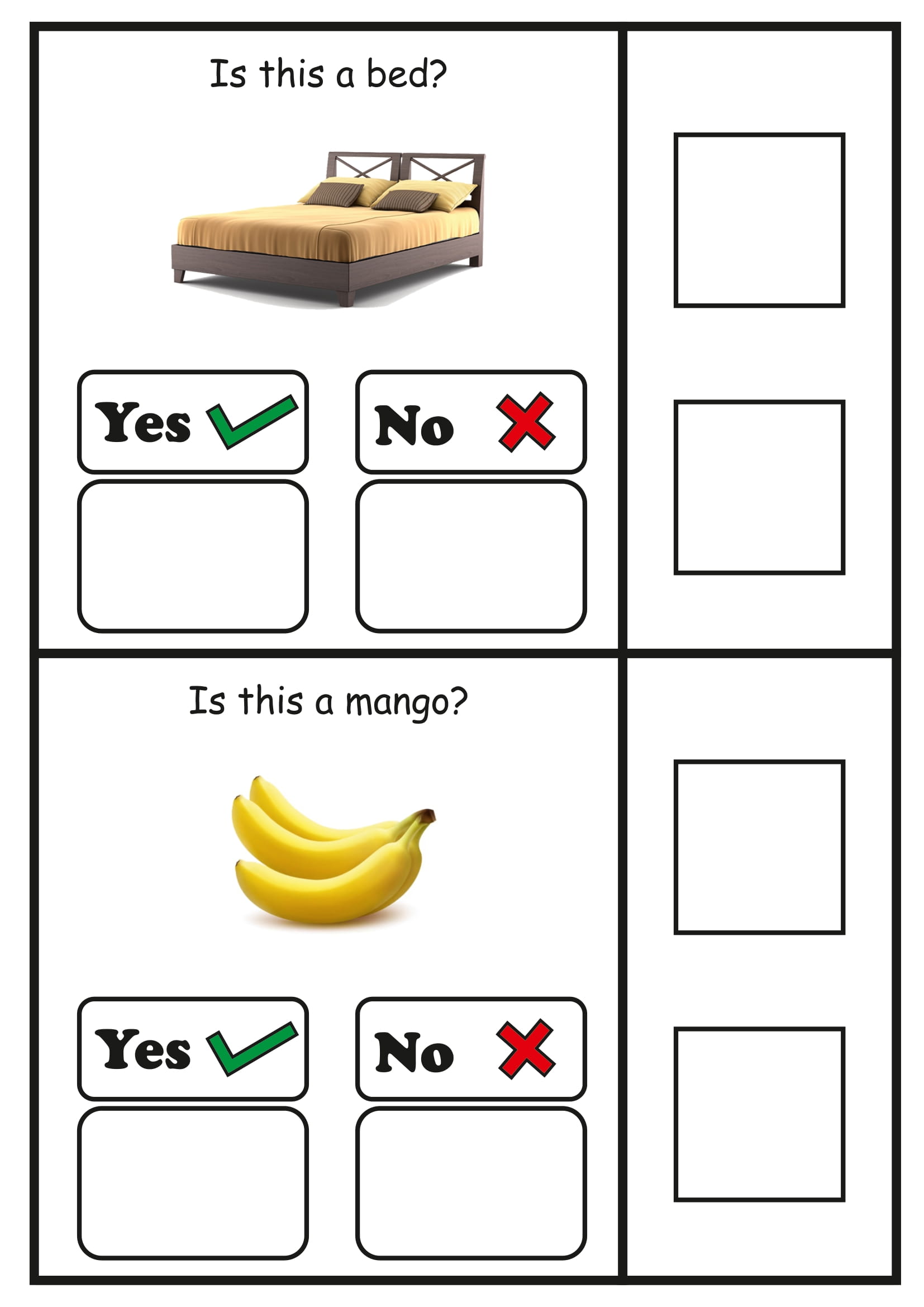 Yes & No