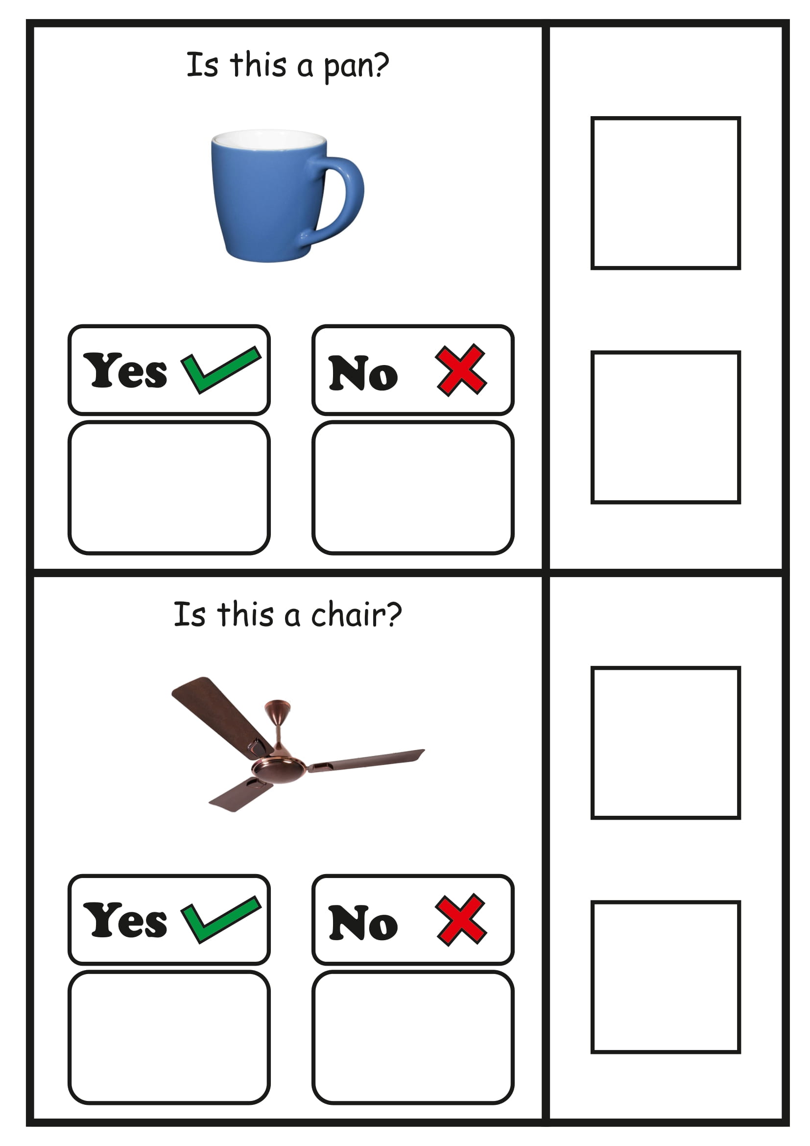 Yes & No