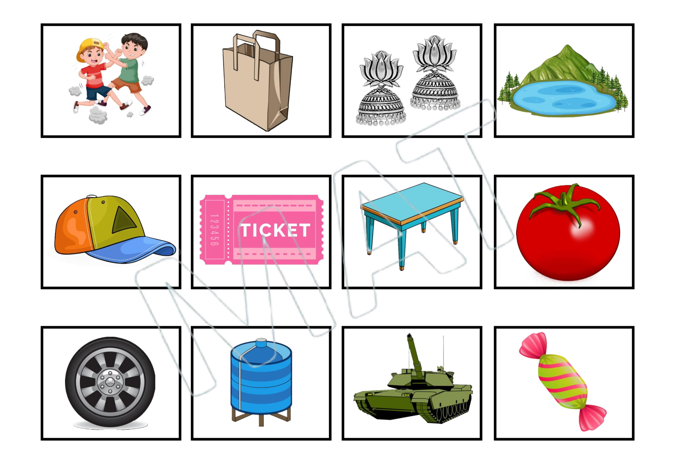 व्यंजन भाग 1