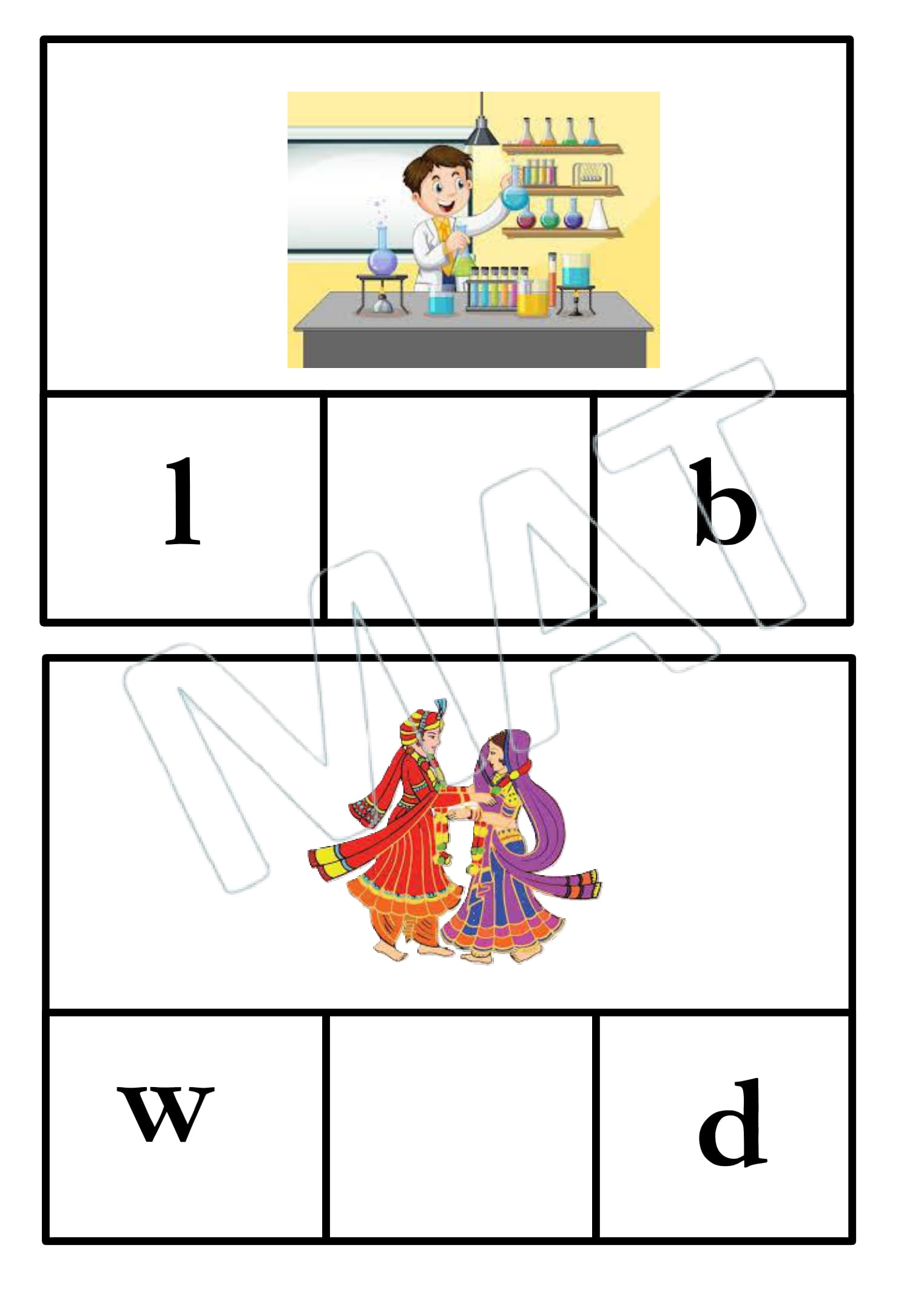 CVC Words Missing Letters