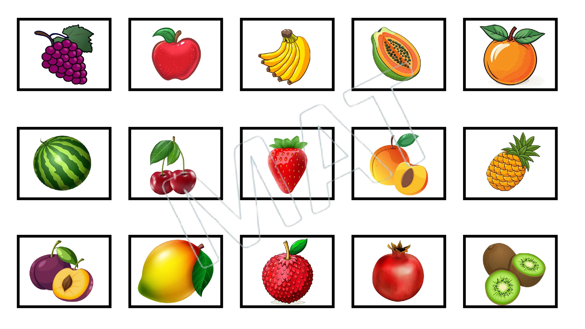 Matching Patterns Strips Book