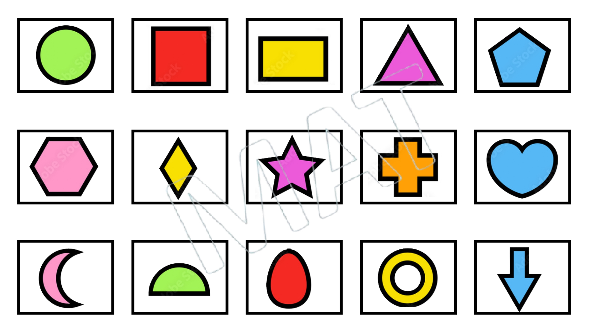 Matching Patterns Strips Book