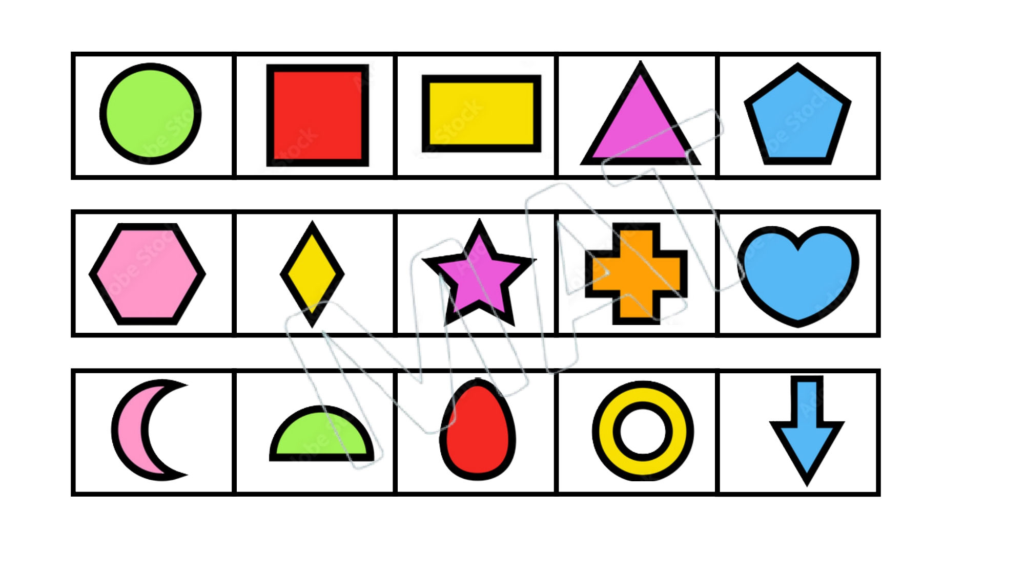 Matching Patterns Strips Book