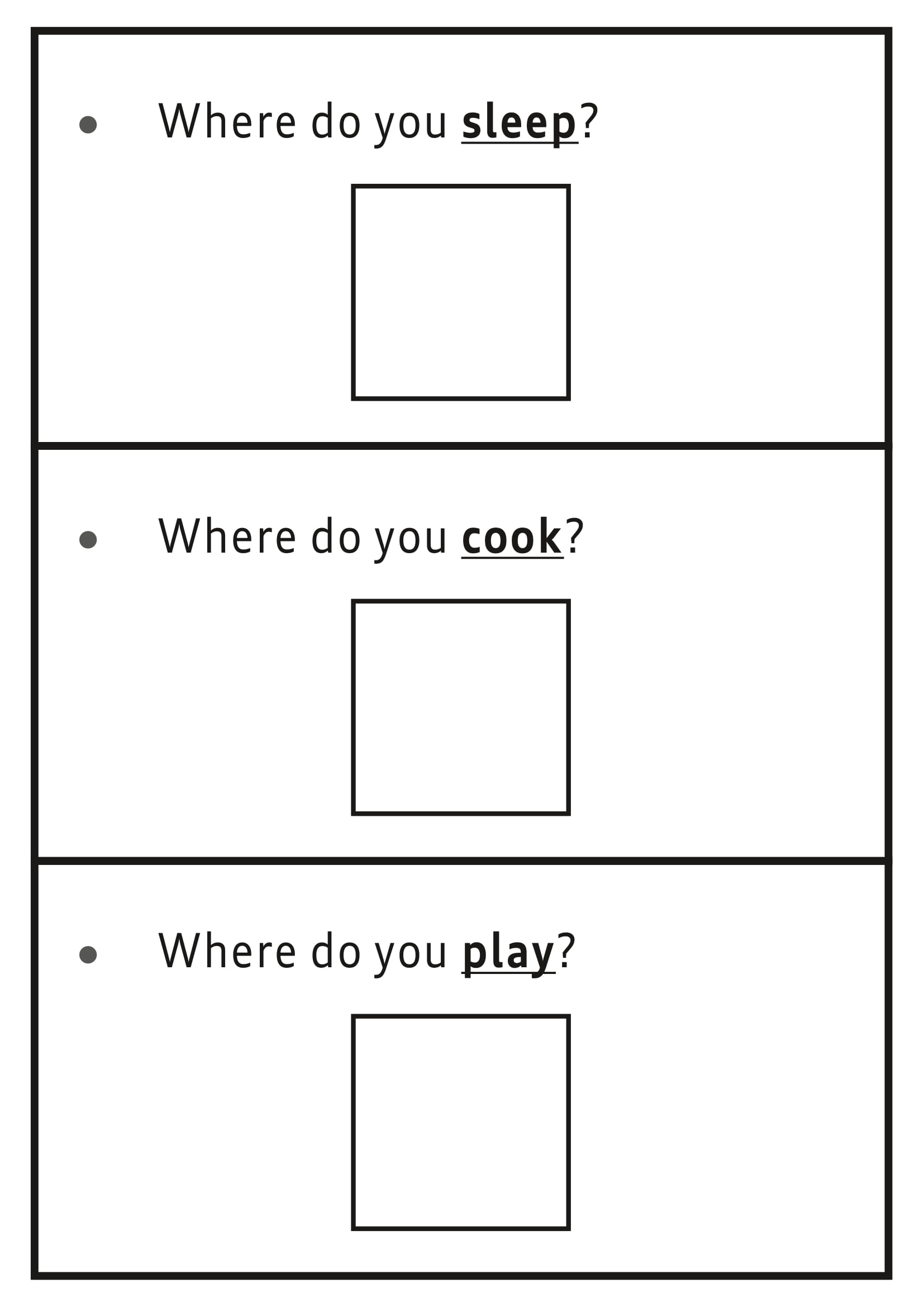 Where Questions