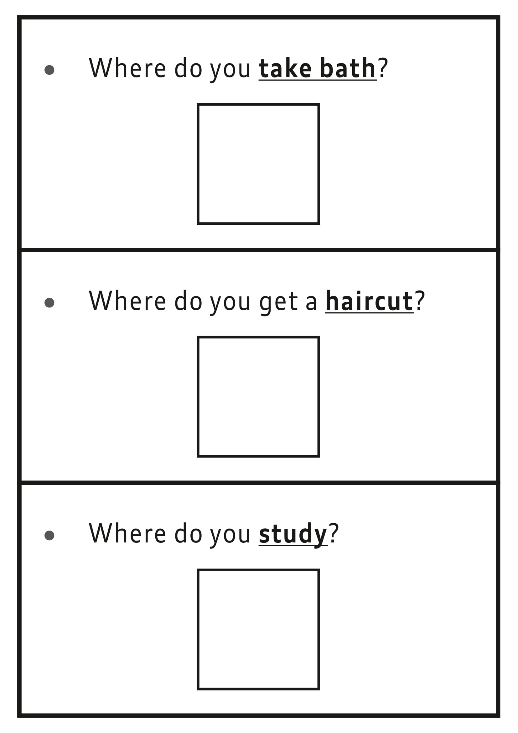 Where Questions