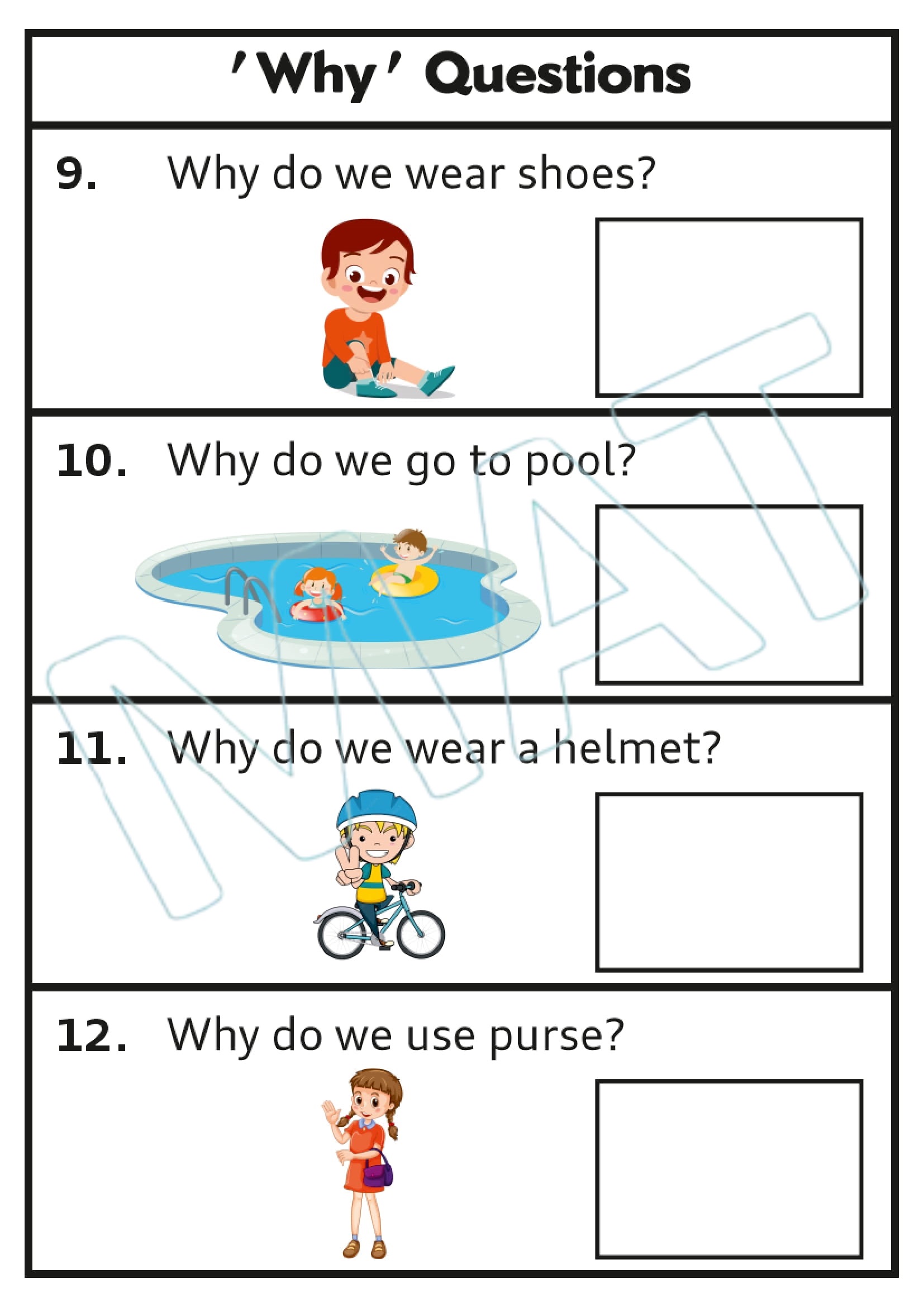 Why Question  Part-2