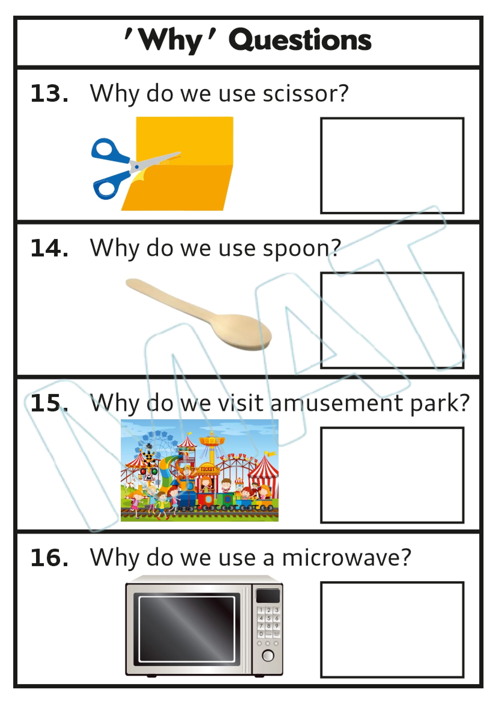 Why Question  Part-2